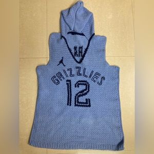 Crochet Ja Morant Memphis Grizzlies Hoodie